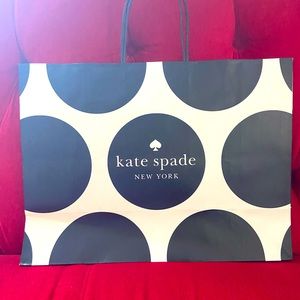 Brand new Kate Spade Paper Shopping / gift bag 16” x 12”